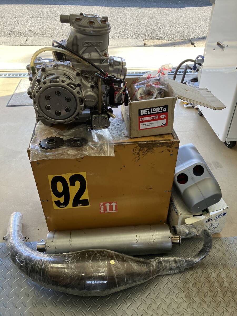 VORTEX ROK-SHIFTER エンジン ASSY　中古 【新品から使用時間3:10】TONYKART OTK