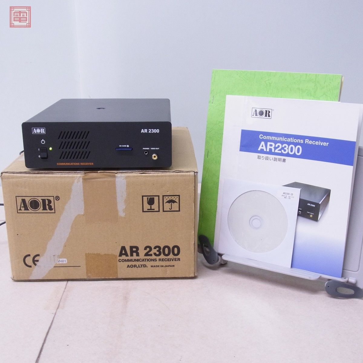 Yahoo!オークション - AOR AR2300 広帯域受信機 PC制御型受信機 Yahoo!オークション - AOR AR2300 広帯域受信機 PC制御型受信機