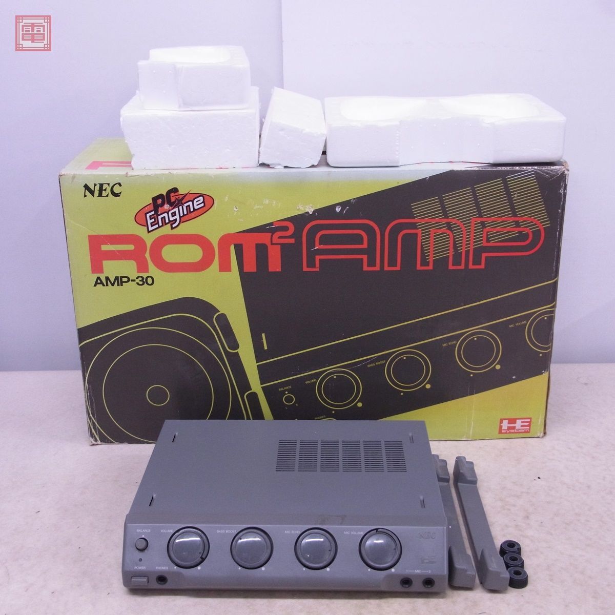 Yahoo!オークション - アンプのみ PCE PCエンジン ROM2 AMP 本体 Yahoo!オークション - アンプのみ PCE PCエンジン ROM2 AMP 本体