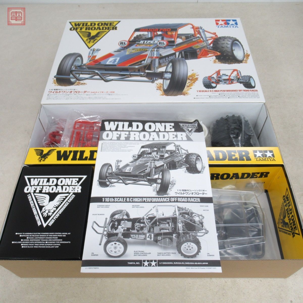 Yahoo!オークション - 未組立 タミヤ 1/10 ワイルドワンオフ Yahoo!オークション - 未組立 タミヤ 1/10 ワイルドワンオフ