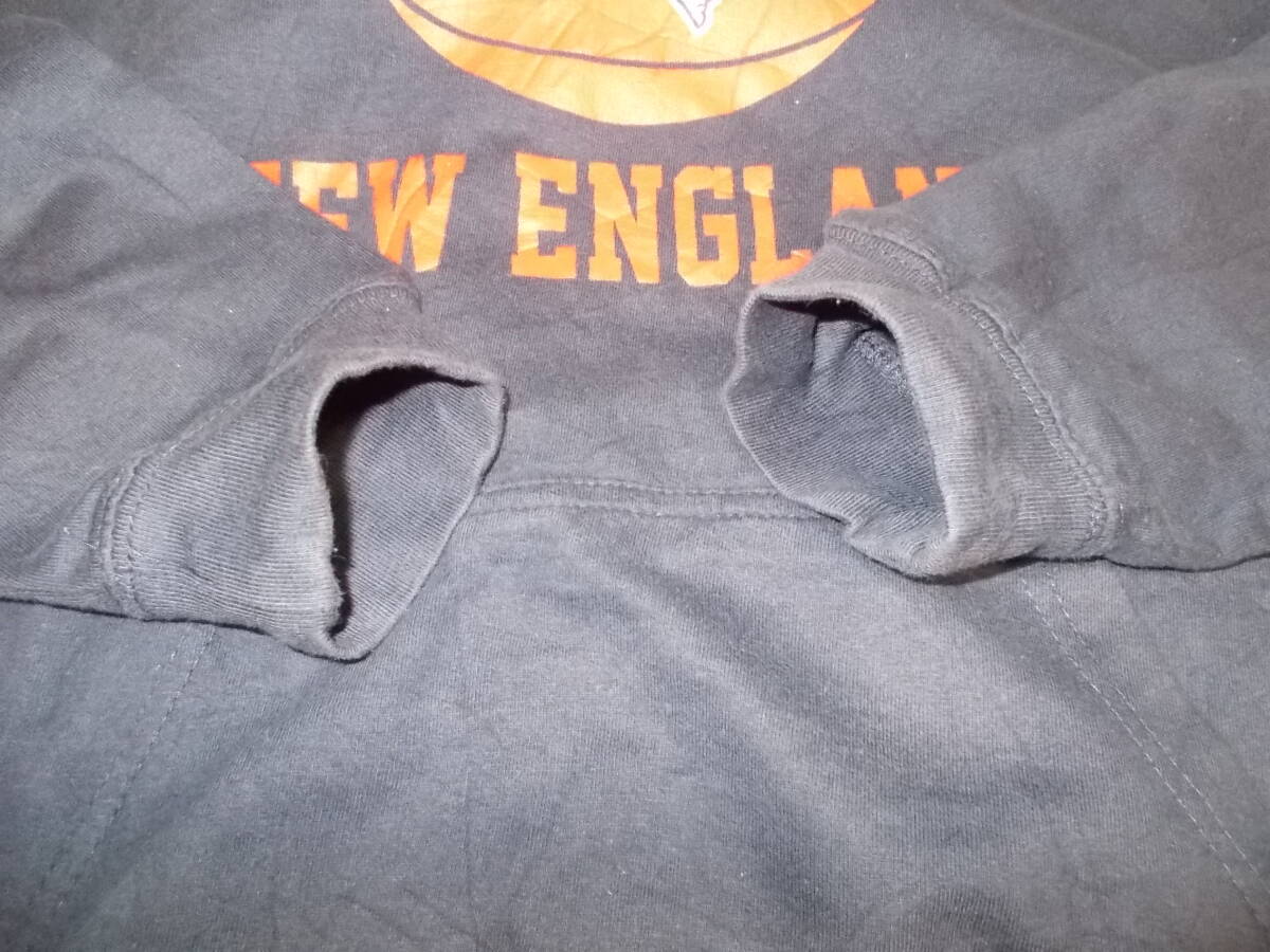 e1073◆NFL TEAM APPAREL NEW ENGLAND PATRIOTS スウェットフーディー◆ニューイングランド ペインリオッツ ユース サイズXL ネイビー 6H_画像5