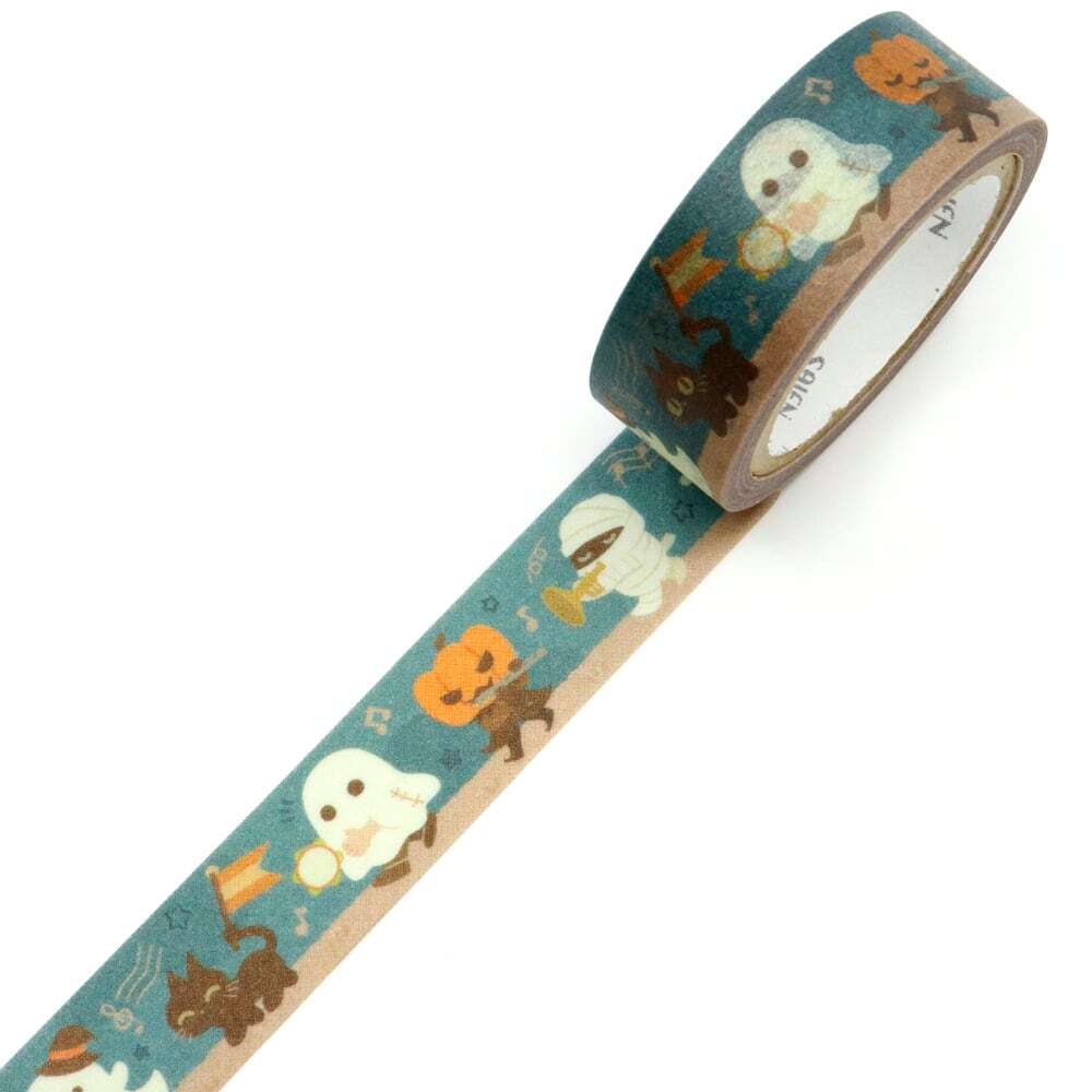 SAIEN masking tape UR-0257 Halloween pare-do trout tekamiiso production quotient 