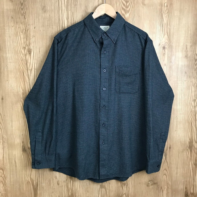 L.L.Bean B.D L/S SHIRTS エルエルビーン ボタンダウン 長袖シャツ サイズ メンズ M 古着 s24082653