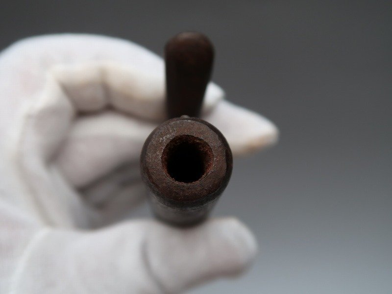 握り鉄砲　芥砲 Yahoo!オークション - 073114鉄製 握り鉄砲 芥砲 掌中銃 暗器