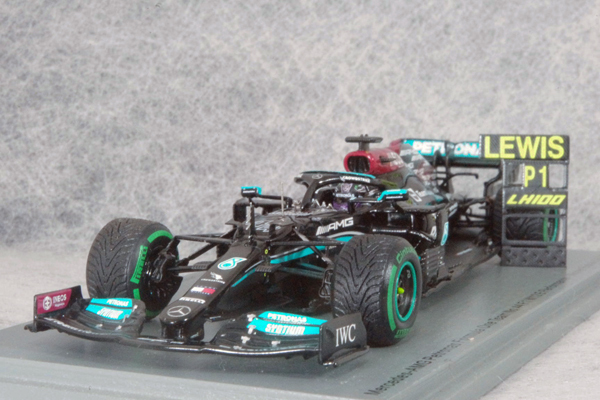 ● 1/43 メルセデス 〓 AMG W12 E / ルイス?ハミルトン 2021 ロシア GP 優(yōu)勝 〓 Mercedes AMG