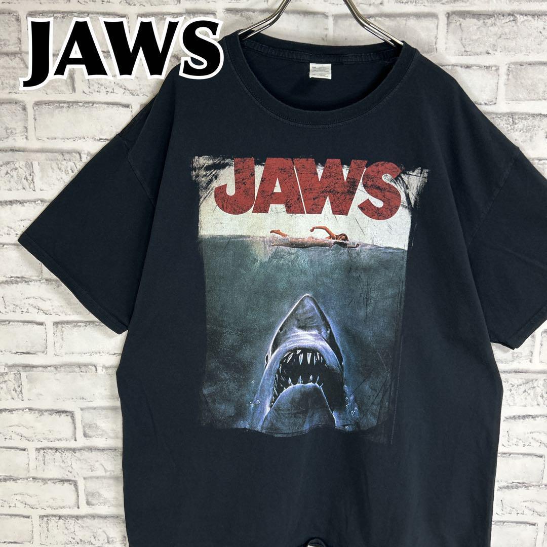 JAWS ジョーズ ムービー 洋画 サメ シャーク Tシャツ 半袖 輸入 JAWS ジョーズ ムービー 洋画 サメ シャーク Tシャツ 半袖 輸入
