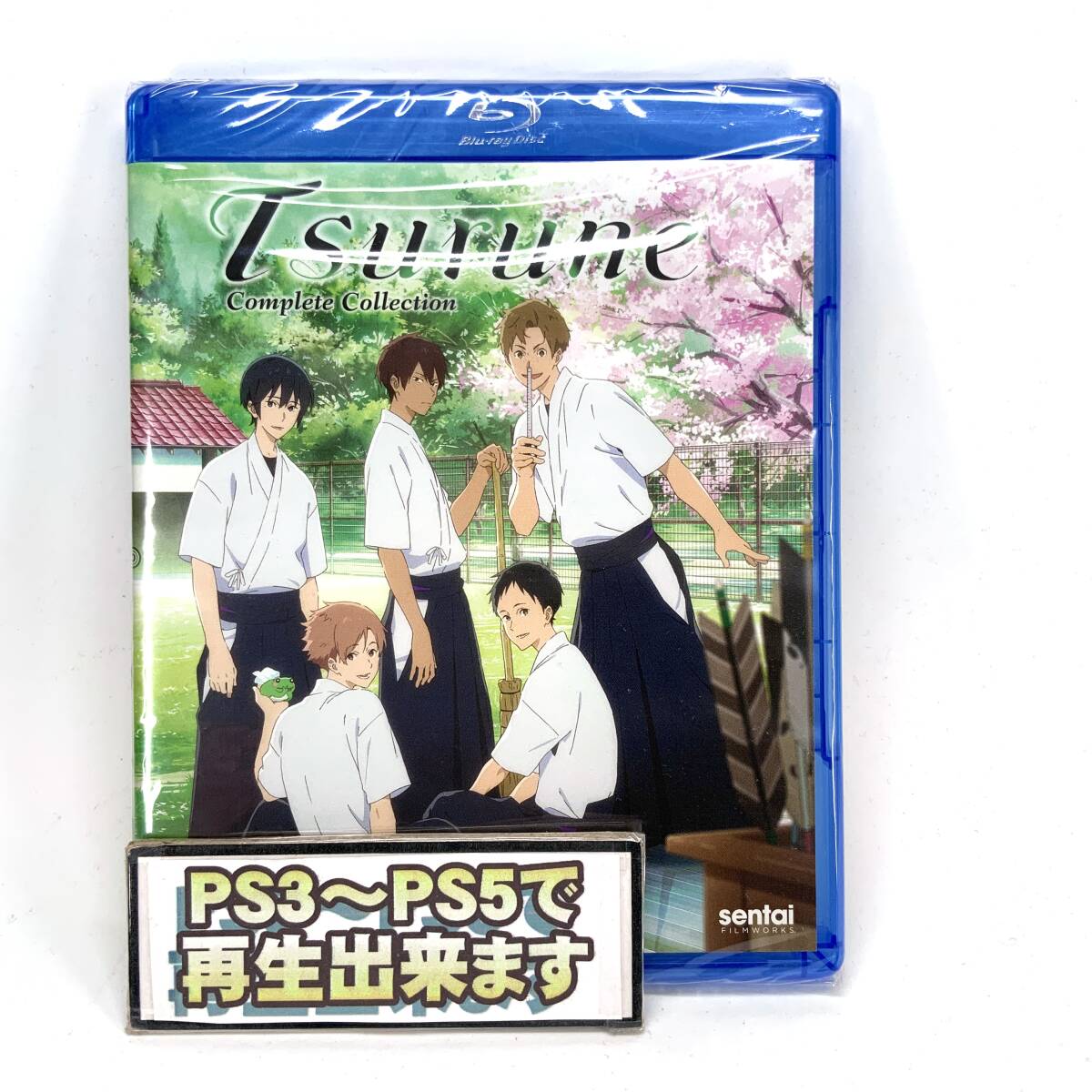 【送料無料】 新品 ツルネ 風舞高校弓道部 Blu-ray 北米版 ブルーレイ