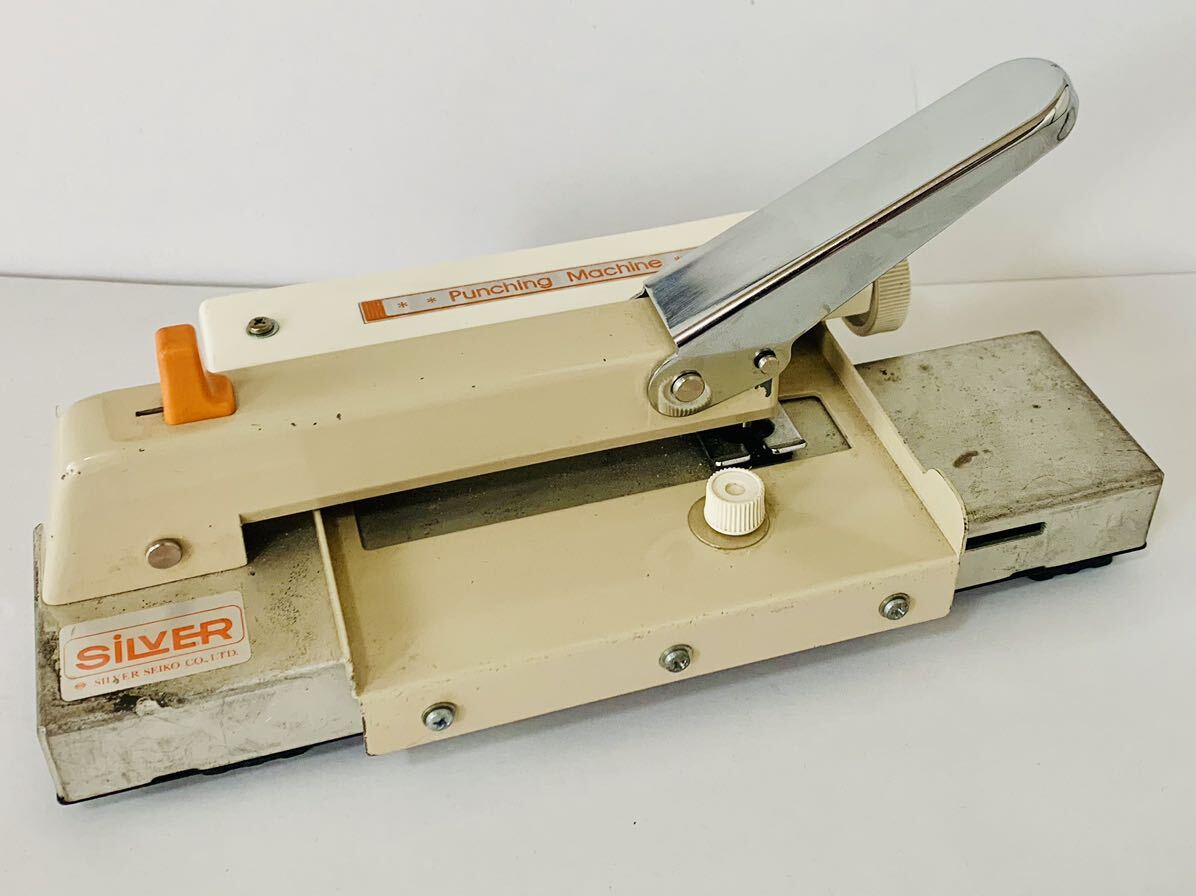 シルバー精工　シルバー編み機用　パンチングマシン PM10