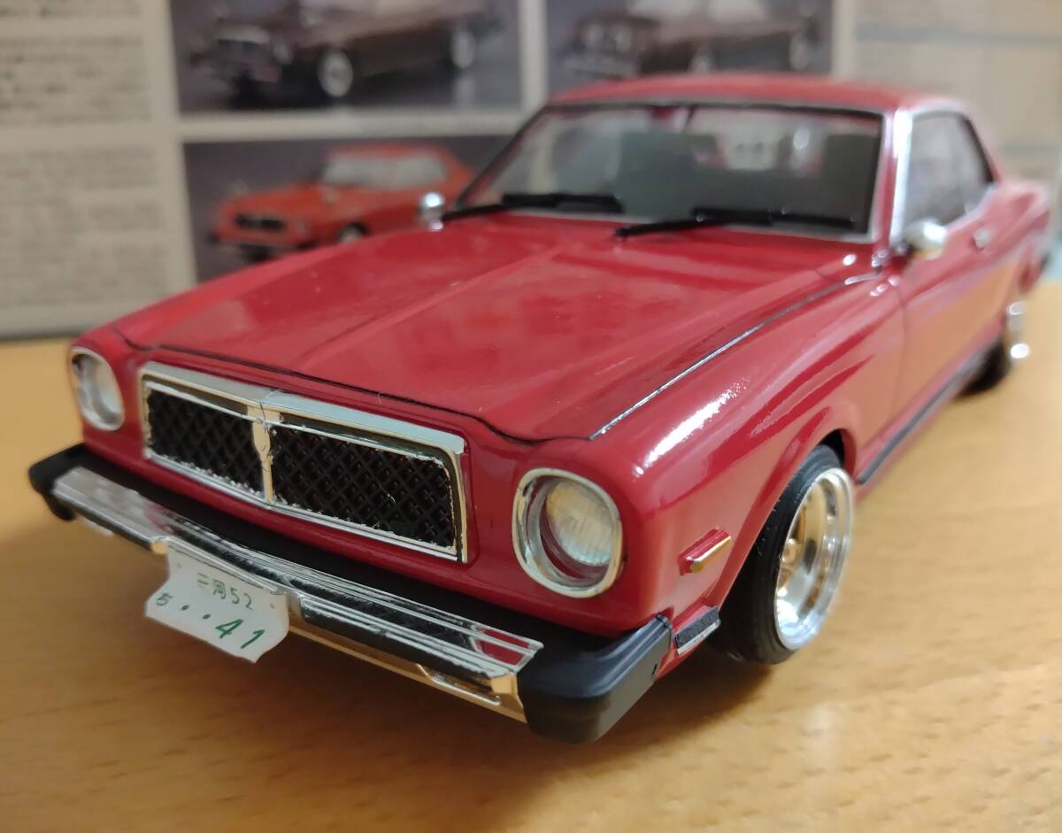 1/24　トヨタ チェイサー　MX41系後期　ローダウン、八の字、グラチャン　アオシマ製