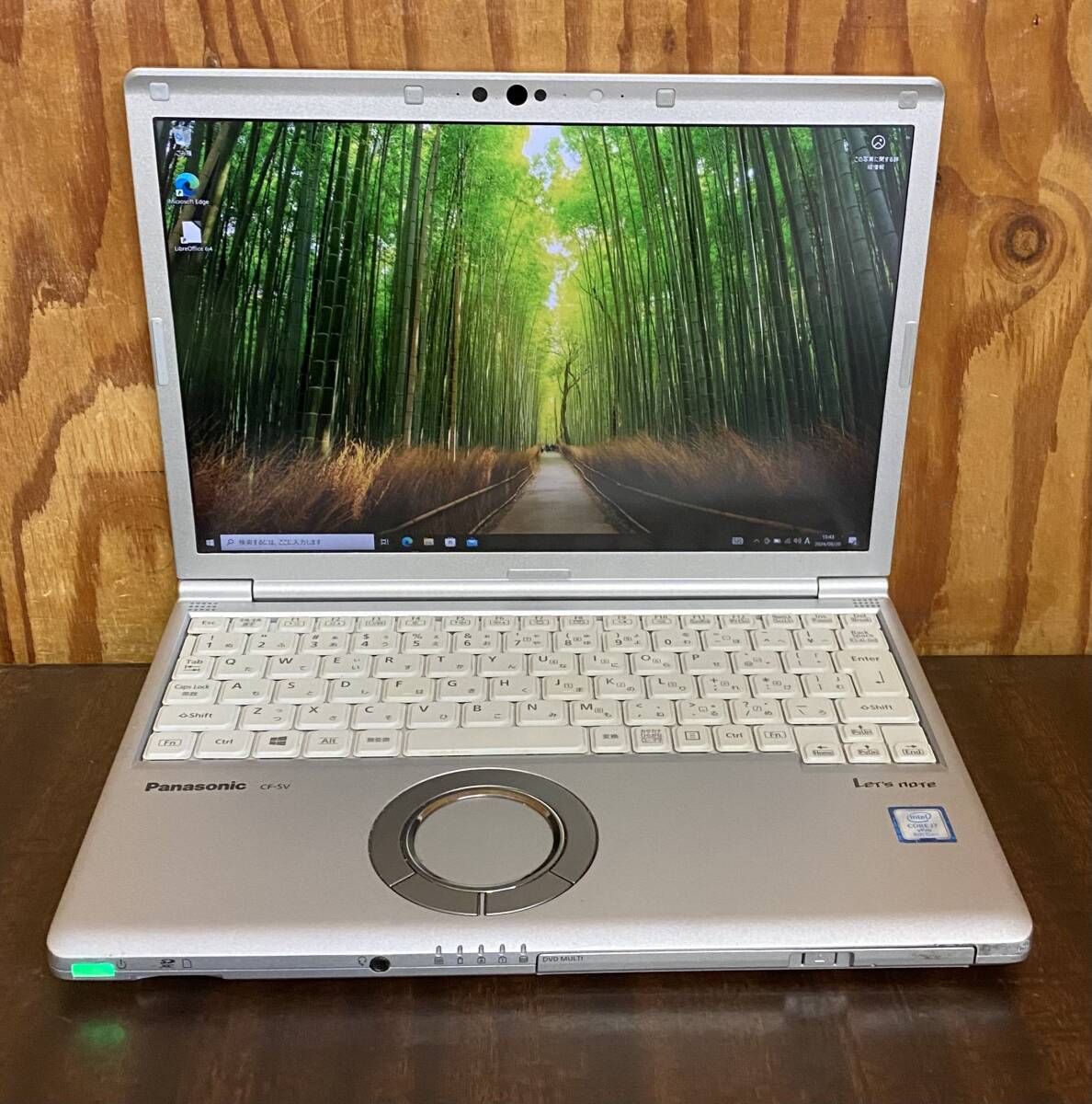 ★★超高スペック 超高速 Panasonic Let's note CF-SV7 /i7-8650U/メモリ16GB/SSD512GB/SIMフリー搭載/FULL HD/DVDSドライブ/カメラ/Win10