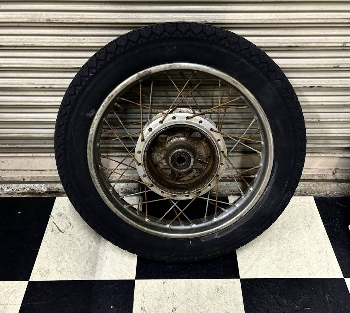 CB750four CB750K　リアホイール　検,Z1,Z2,GT,GS,CB,SS,KH,H2,H1,FX、當(dāng)時(shí)