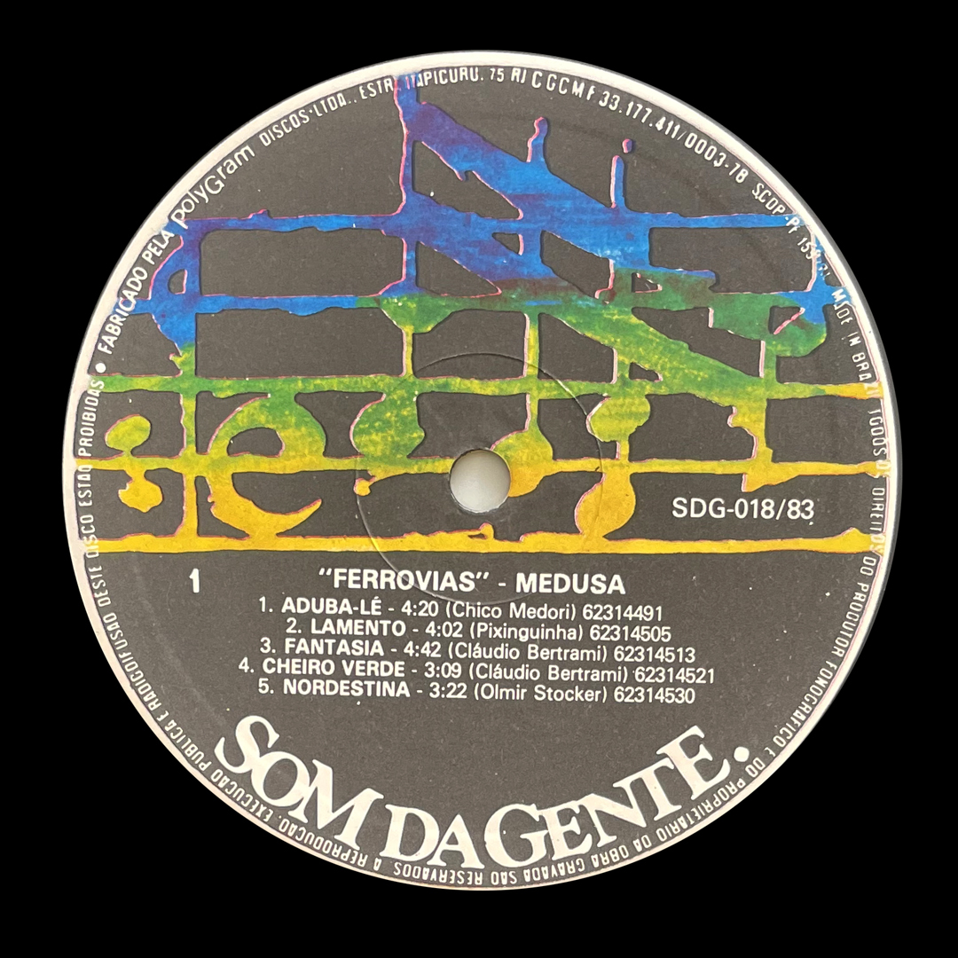 Grupo Medusa - Ferrovias запись LP Brazilian Fusion, Latin Jazz