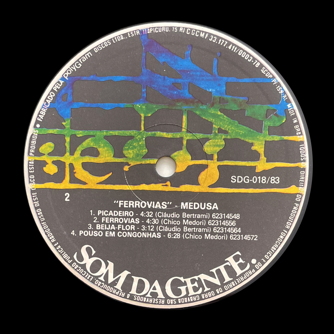 Grupo Medusa - Ferrovias запись LP Brazilian Fusion, Latin Jazz