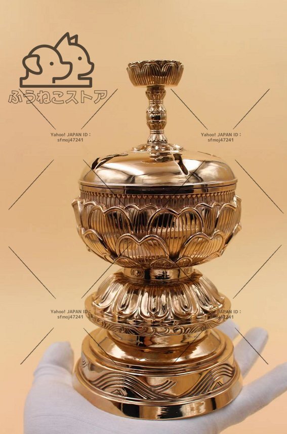 密教法具 寺院用仏具」 大悲香炉 銅製 磨き仕上げ 31cm 仏壇・仏具 密教法具 寺院用仏具」 大悲香炉 銅製 磨き仕上げ 31cm 仏壇・仏具