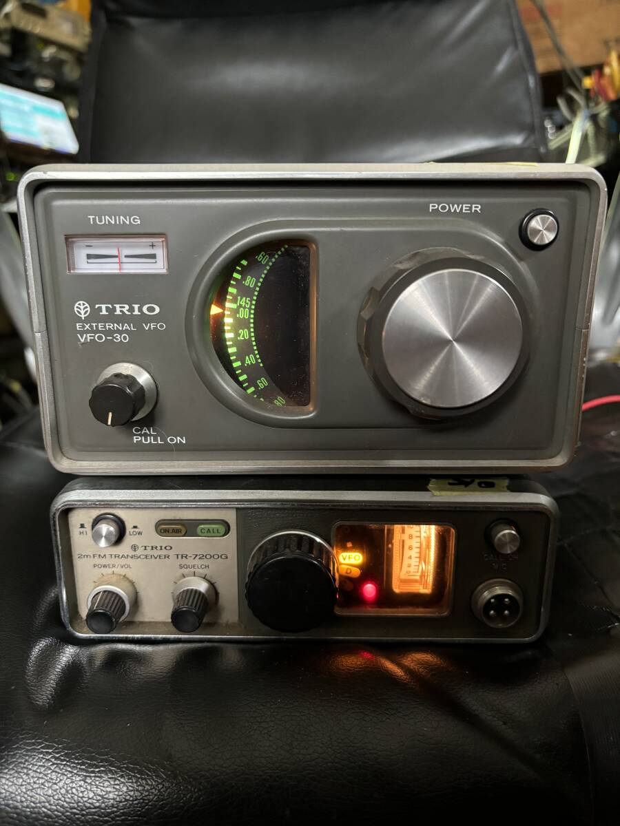【期間限定値下げ】TRIO TR-7200G + VFO-30 TRIO VFOー30とTRー7200G 動きます