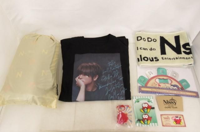 【同梱可】中古品 Nissy AAA 西島隆弘 のみ Tシャツ Mサイズ タオル 等 グッズセット