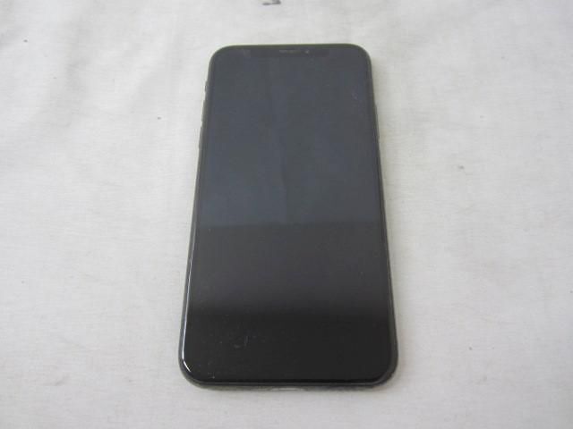 【同梱可】中古品 ソフトバンク スマートフォン本体 iPhoneX MQAX2J/A 64GB ブラック 判定〇 SIMロックなし