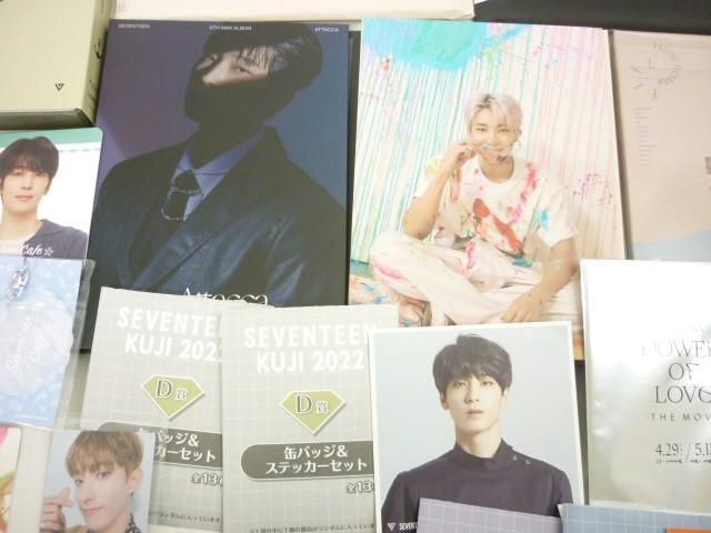 【同梱可】中古品 韓流 SEVENTEEN ジョンハン ミンギュ エスクプス 他 フォトカード 等41枚 グッズセット 同梱可中古品 韓流 SEVENTEEN ジョンハン ミンギュ 他 semicolon