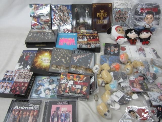 【同梱可】中古品 LDH THE RAMPAGE HIGH&LOW THE WORST BATTLE OF TOKYO 他 Blu-ray CD クッション 等 グッズセット