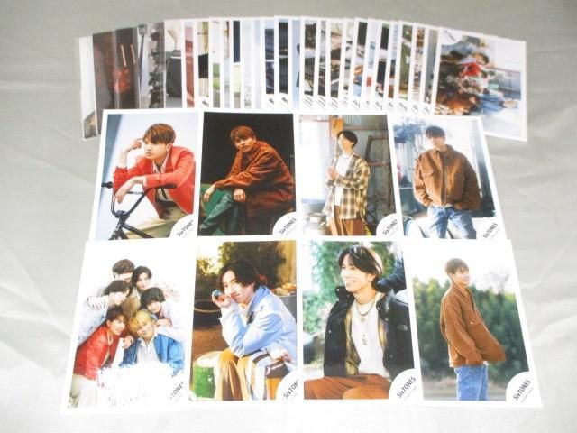 【良品 同梱可】 SixTONES 公式写真 60枚 音色/Feel da CITY 等 一部未開封