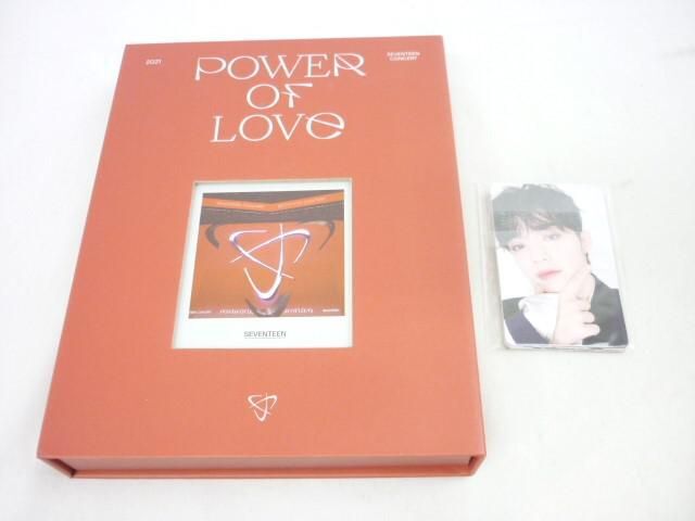 【同梱可】中古品 韓流 SEVENTEEN POWER OF LOVE DVD 日本語字幕付き トレカ付き