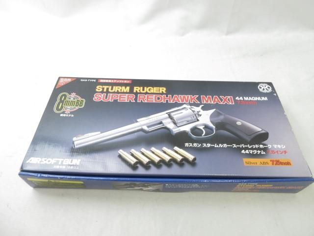 【同梱可】中古品 ホビー マルシン ガスガン スタームルガー・スーパーレッドホーク マキシ 44マグナム 7.5インチ シ