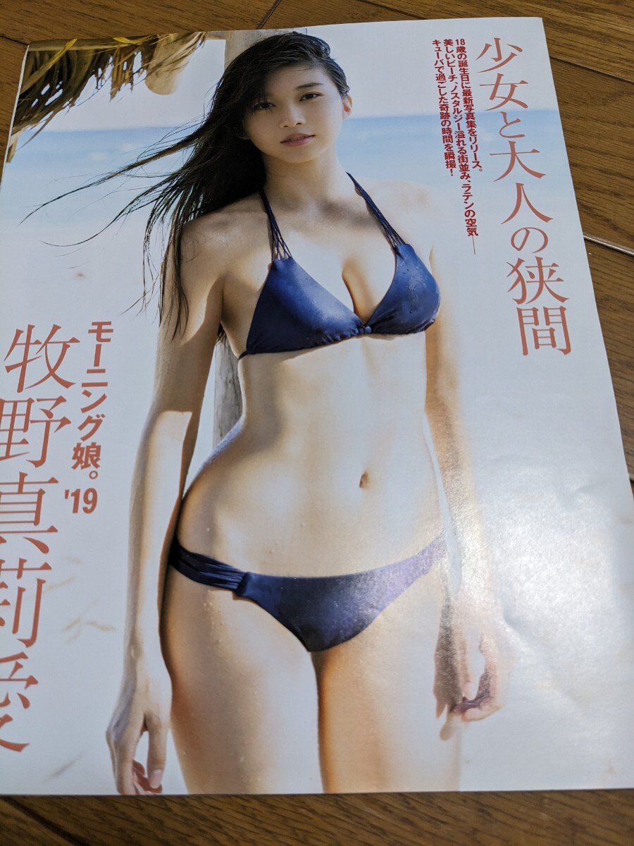 Yahoo!オークション - 牧野真莉愛 フラッシュグラビア＆表紙
