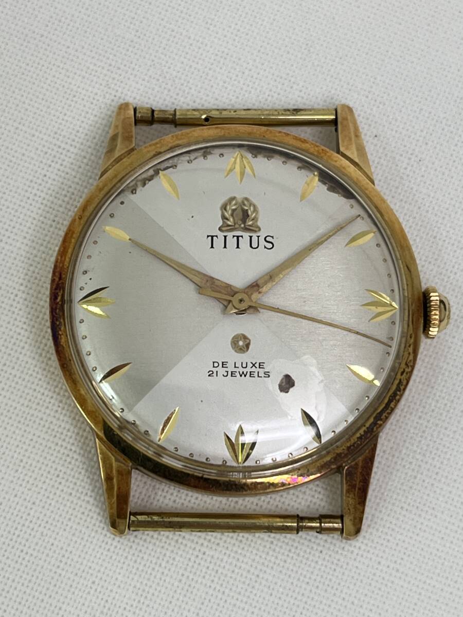 Yahoo!オークション - 未使用品 TITUS DE LUXE 21 JEWELS 手巻き Yahoo!オークション - 未使用品 TITUS DE LUXE 21 JEWELS 手巻き