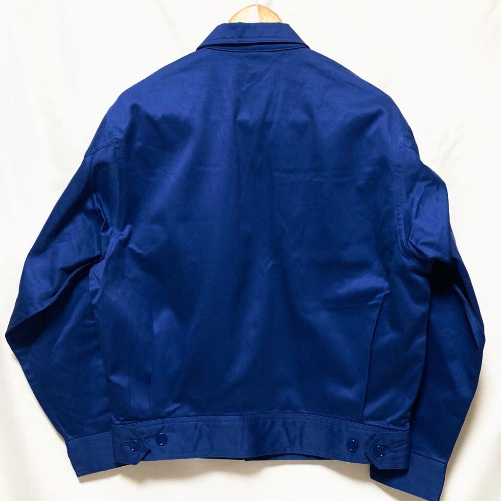未使用 デッドストック 昭和 90年代 96年 JR 東日本 舊型 廃盤 制服 ジャケット ユニフォーム ブルー size S 2 作業(yè)著 作業(yè)服 ニチメン