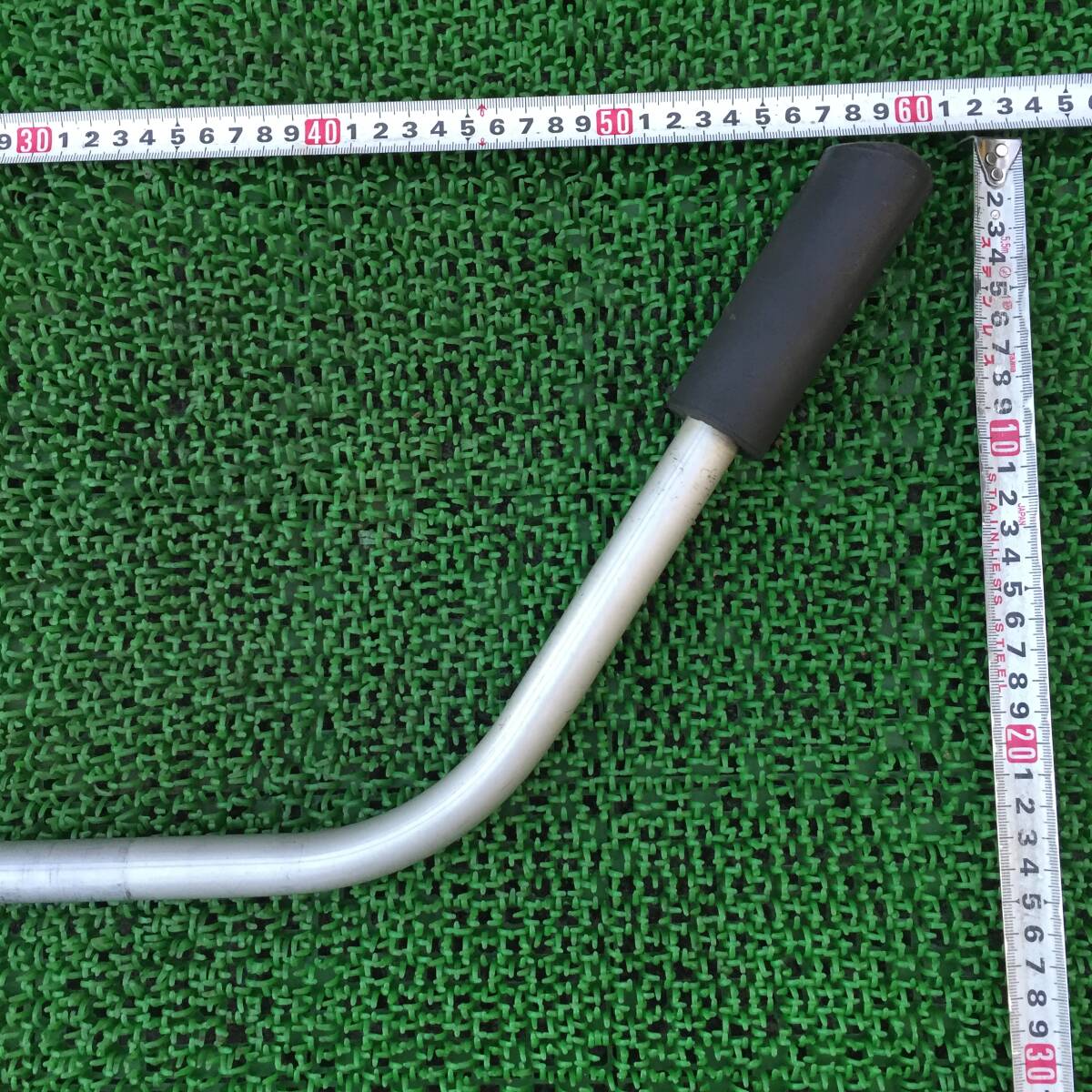 ロビン　Φ20ｍｍ　アルミパイプハンドル　1ピース　ワイドパワーハンドル　防振ウエイト付き　NB04　NB40　Robin　草刈りマニア