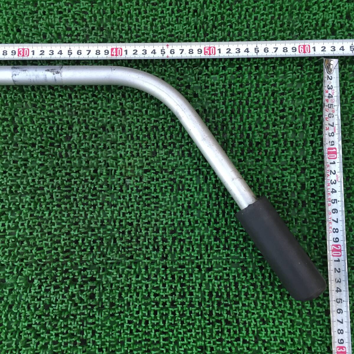 ロビン　Φ20ｍｍ　アルミパイプハンドル　1ピース　ワイドパワーハンドル　防振ウエイト付き　NB04　NB40　Robin　草刈りマニア