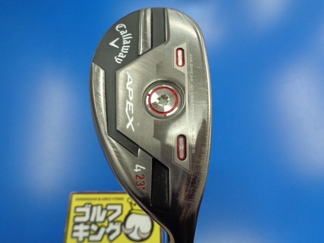 GK豊田▼ 561 キャロウェイ★APEX PRO UT 2021★Fujikura MC80 for Callaway(JP)★S★23度★4H★ユーティリティ★