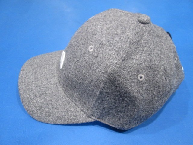 GK鈴鹿☆ 新品368 アディダス★ツイードキャップ★JTY41★IS6574★OSFX★グレー★秋冬★帽子★ゴルフ★防寒★