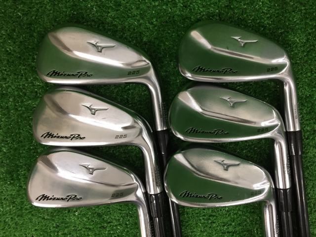 GK春日井■ 618 ミズノ Mizuno Pro 225★RAUNE IRON i90 6本セット★S★30★アイアンセット★人気★激安★お買い得★