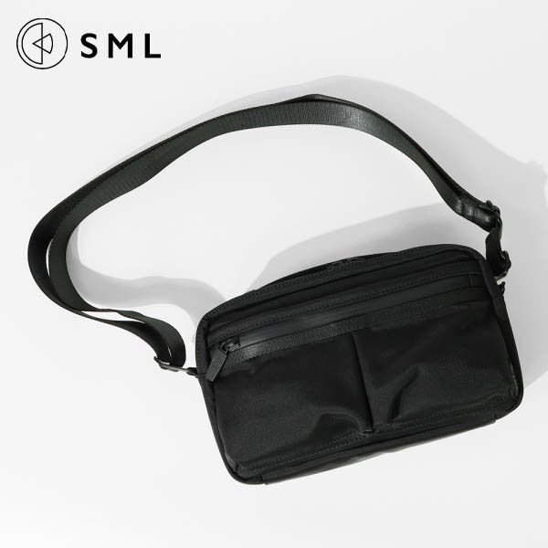 送料300円(税込)■gt254■メンズ SML ショルダーバッグ ブラック 10450円相当【シンオク】