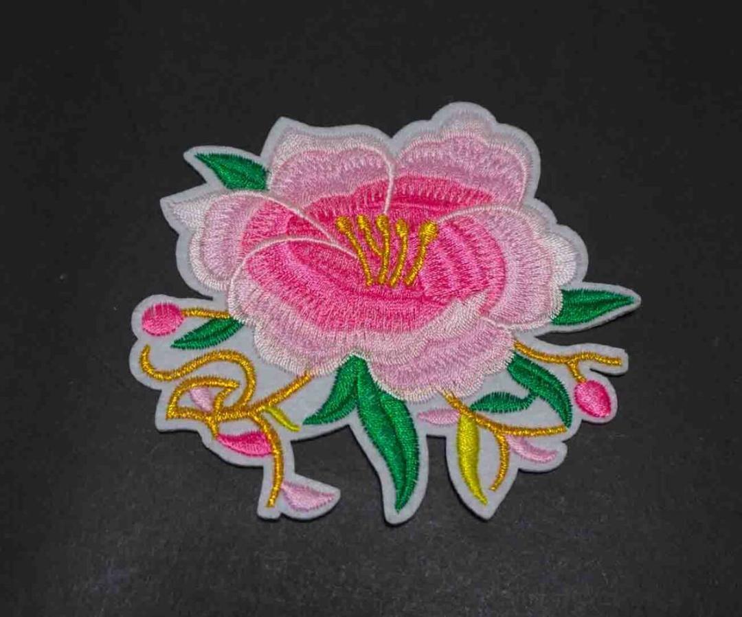 京友禅 刺繍 銀通し 振袖 花柄 桜 牡丹 菊 正絹 緑 青緑 紫