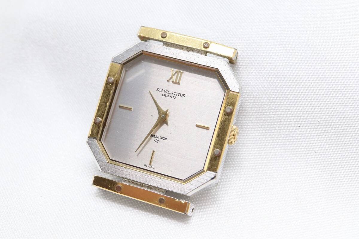 EC5J5） ◎完動腕時計 良 送料無料(定形外)☆SWISS ARMY スイス