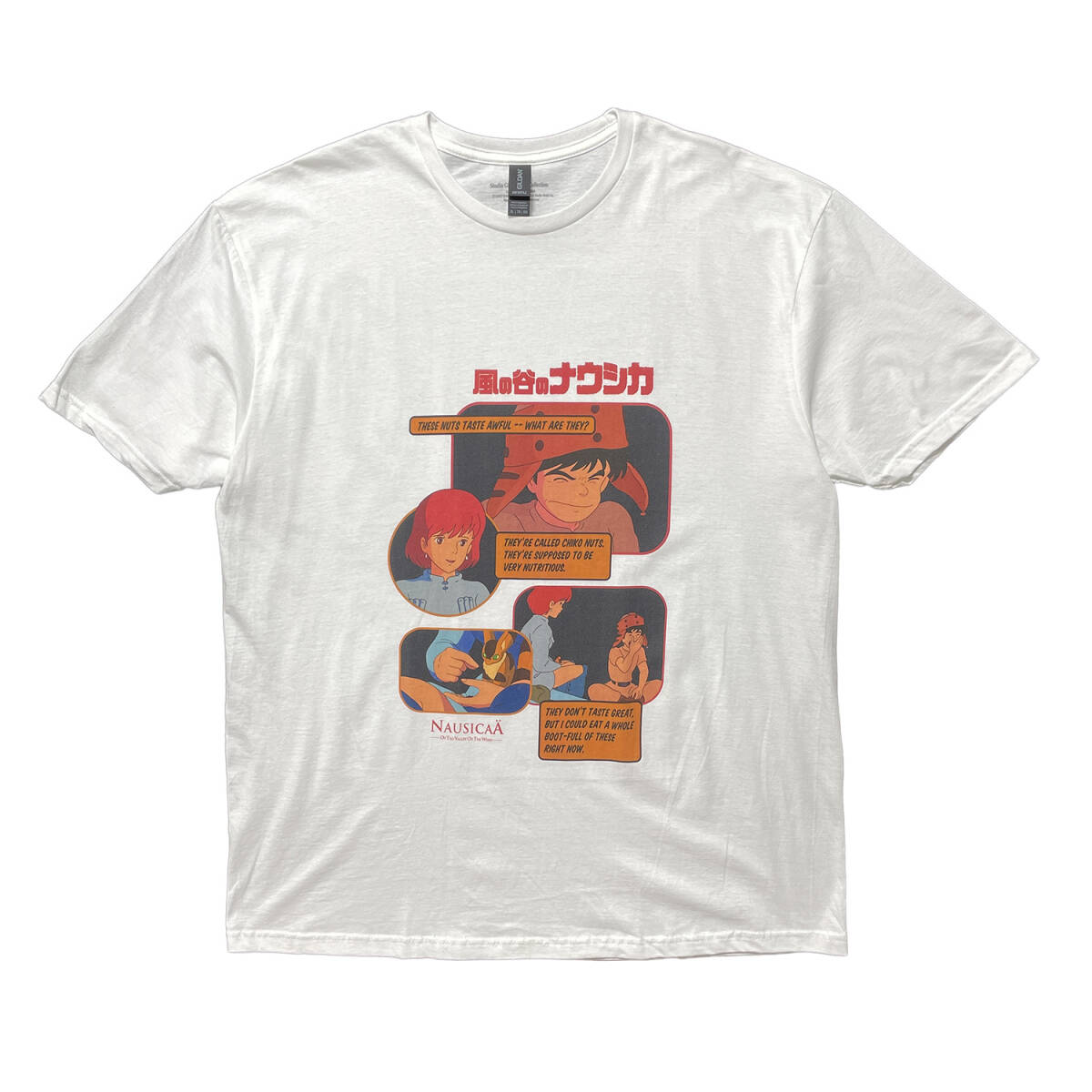 未使用品 海外版 公式 ジブリ Tシャツ 映画 風の谷のナウシカ 未使用品 海外版 公式 ジブリ Tシャツ 映画 風の谷のナウシカ