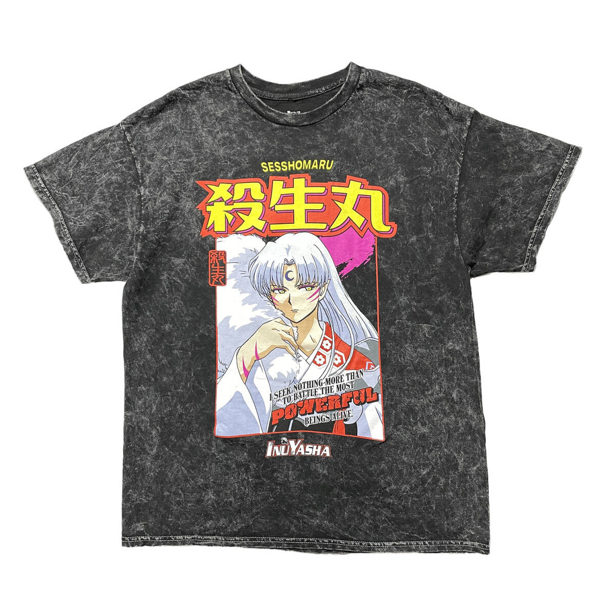 未使用品 海外版 公式 アニメ 漫画 犬夜叉 殺生丸 プリント 未使用品 海外版 公式 アニメ 漫画 犬夜叉 殺生丸 プリント