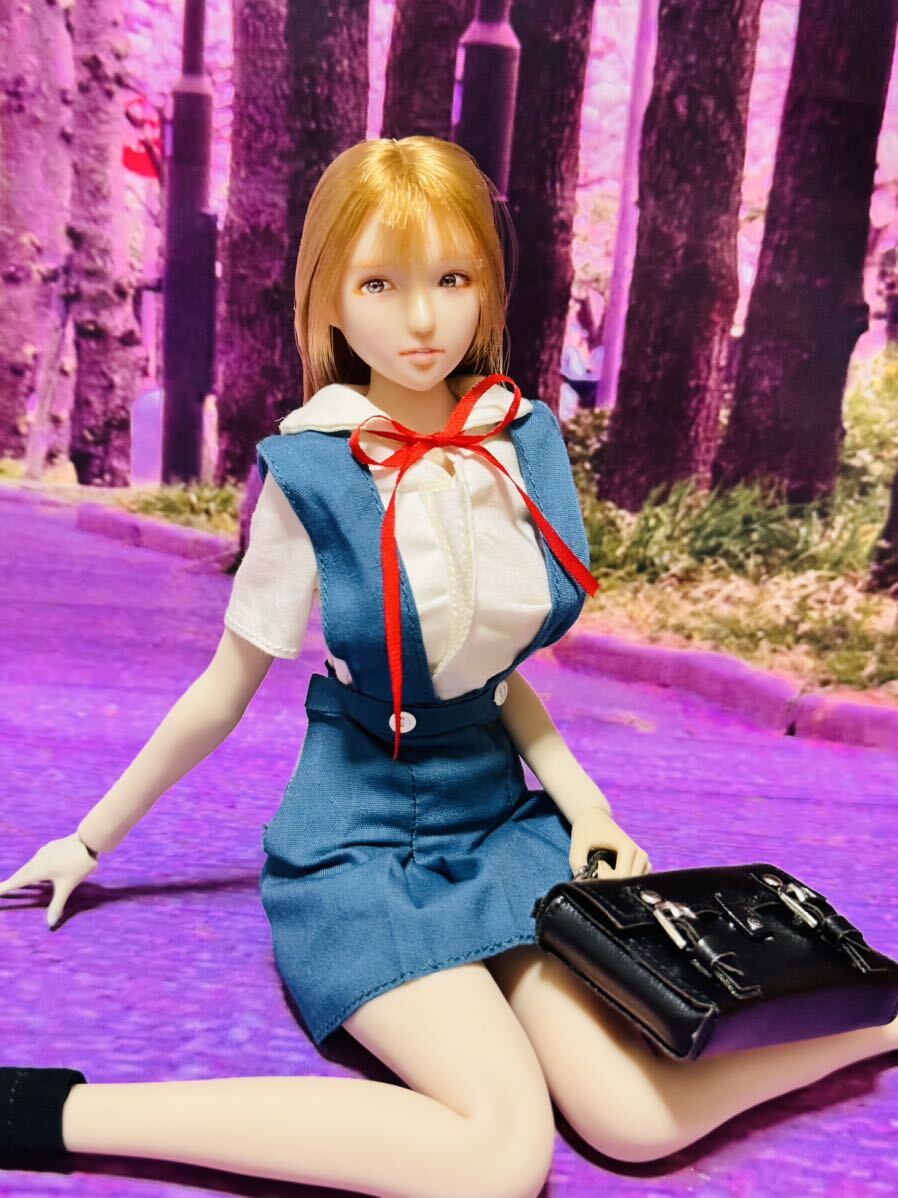 1/6 TBLeague 綾波レイ セット Bibian 比比昂 - エヴァンゲリオン 綾波風 制服 1/6 TBLeague