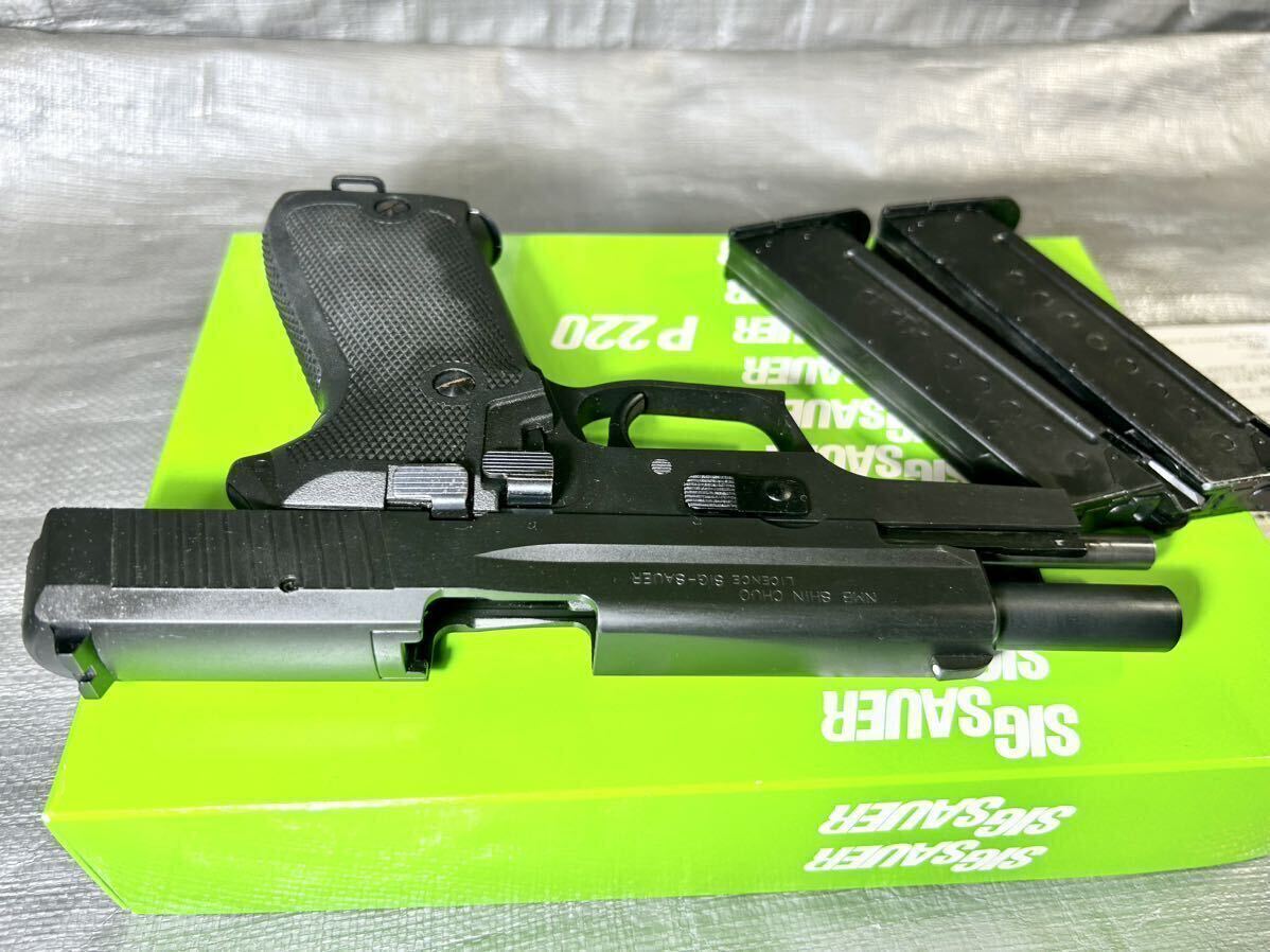 タナカ 9mm拳銃 SIG P220 IC HW 陸上自衛隊刻印 ガスブロー タナカ 9mm拳銃 SIG P220 IC HW 陸上自衛隊刻印 ガスブロー