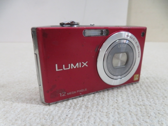 1210万画素★Panasonic DMC-FX40 コンパクトデジタルカメラ LUMIX パナソニック ルミックス ジャンク USED 98170★！！