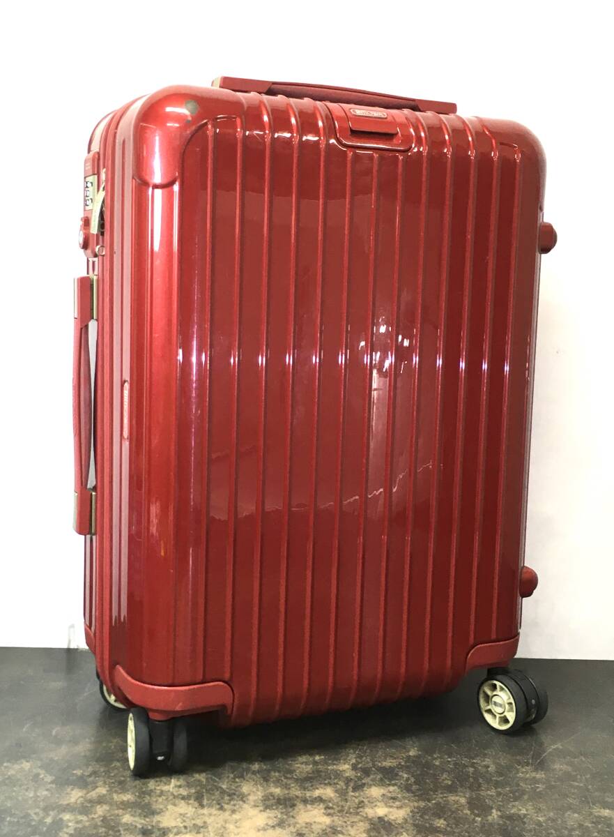 ◇☆1)RIMOWA リモワ SALSA DELUXE サルサ デラックス レッド 35L 4輪 スーツケース トランク 現状品◇(リモワ)｜売買されたオークション情報、Yahoo!オークション(旧ヤフオク!)  の商品情報をアーカイブ公開 - オークファン（aucfan.com）