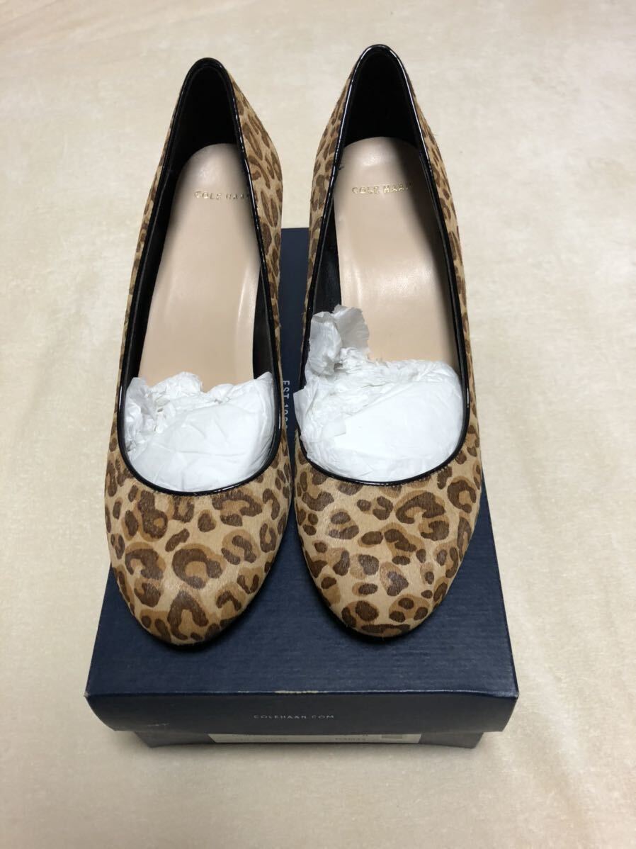 コールハーン Cole Haan ウェッジソール ハラコ柄 7.5B 24.5cm 新品?箱付き未使用品 【ほぼ70％OFF】