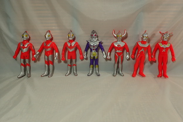 24-2　バンダイ　ウルトラキング　父　ゾフィー　セブン　レオ　ウルトラマン　シンマン　フィギア　ソフビまとめて　当時物