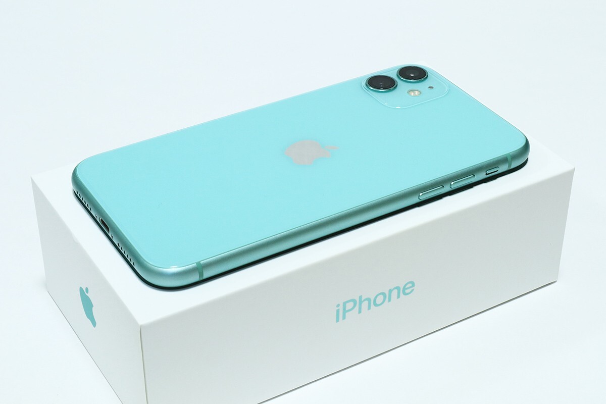 iPhone 11 128GB グリーン SIMフリー 美品 iPhone 11 128GB グリーン SIMフリー 美品