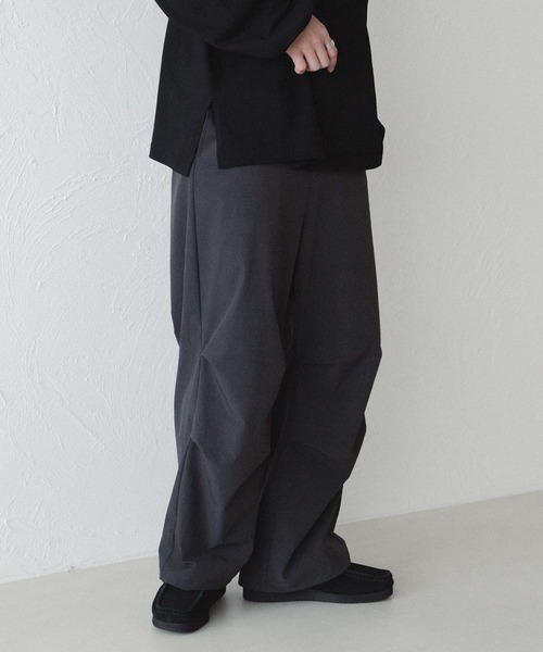 「epnok」 パンツ MEDIUM チャコールグレー メンズ
