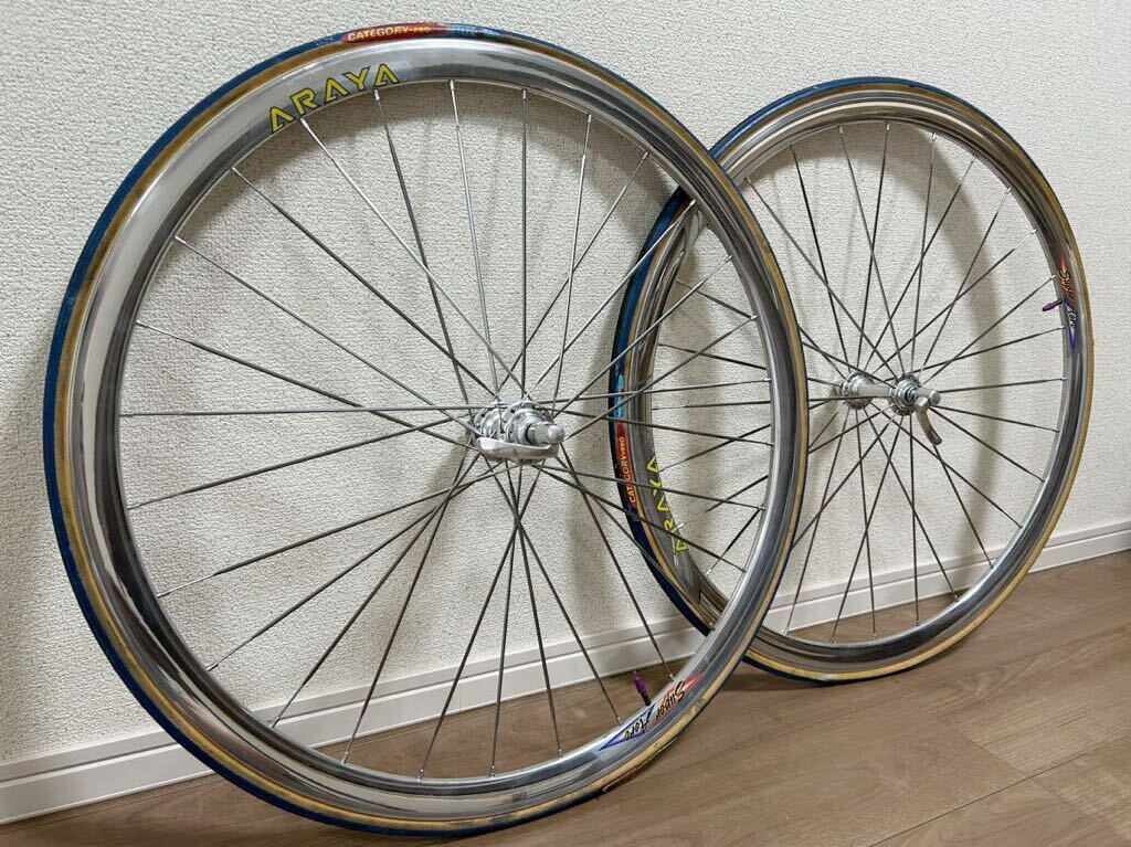 ARAYA super aero アラヤ スーパーエアロ DURA ACE デュラエース HB-7700 9s