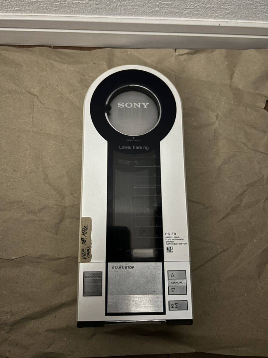 ジャンク SONY PS-F9 ポータブルレコードプレーヤー Yahoo!オークション - 希少 SONY ソニー PS-F9 レコード