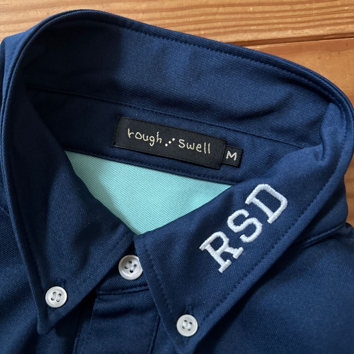 rough&swell ラフアンドスウェル CREST PATCH POLO ポロシャツ